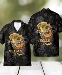 Vegas Night In Casino AOP Hawaiian Shirt Cute Summer Holiday Gift