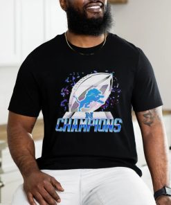 Victory Golden Ball NFL Detroit Lions NFC North Champions 2023 shirt