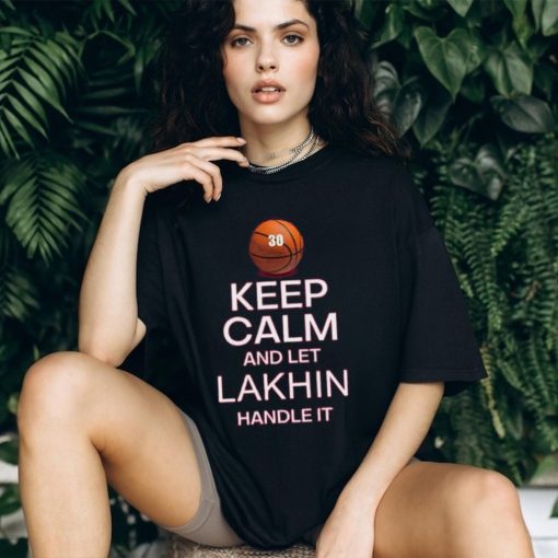 Viktor Lakhin Keep Calm Cincinnati Fan Basketball Gift Game Day Red Tee shirt