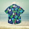 Virginia Cavaliers Floral Hawaiian Shirt