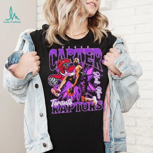 Vince Carter Toronto Raptors dunk vintage shirt