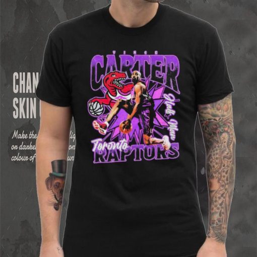 Vince Carter Toronto Raptors dunk vintage shirt