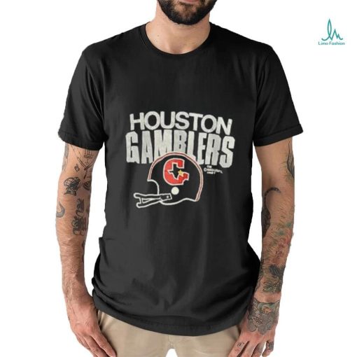 Vintage 1983 Houston Gamblers logo USFL t shirt