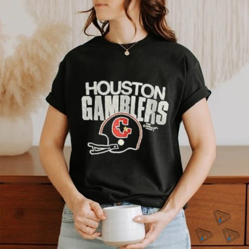 Vintage 1983 Houston Gamblers logo USFL t shirt