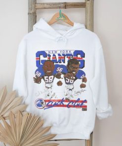 Vintage 1987 NFL New York Giants ‘Sack Club’ Carl Banks Lawrence Taylor Caricature T Shirt