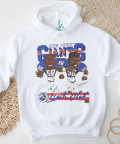 Vintage 1987 NFL New York Giants ‘Sack Club’ Carl Banks Lawrence Taylor Caricature T Shirt
