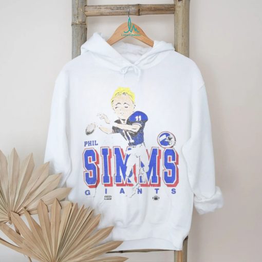 Vintage 1987 New York Giants NFL Phill Sims T Shirt