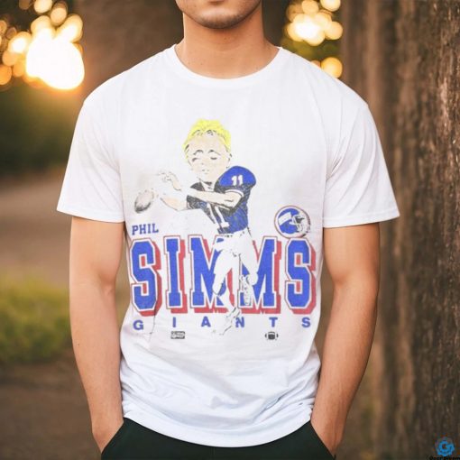 Vintage 1987 New York Giants NFL Phill Sims T Shirt