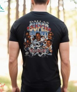 Vintage 1993 Dallas Cowboys Conference Champs Caricature Shirt