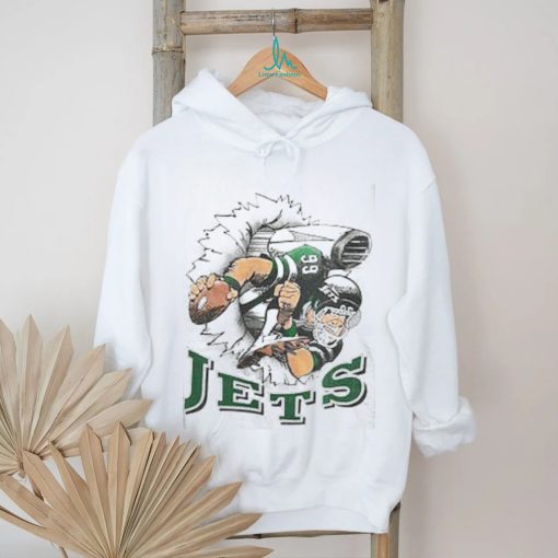 Vintage 1993 Nutmeg New York jets breakthrough t shirt