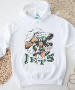 Vintage 1993 Nutmeg New York jets breakthrough t shirt