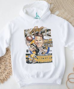 Vintage 1995 NFL Brett Favre Green Bay Packers Caricature Graphic T Shirt