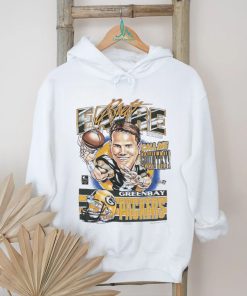 Vintage 1995 NFL Brett Favre Green Bay Packers Caricature Graphic T Shirt