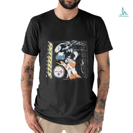 Vintage 1996 Pittsburgh Steelers NFL Logo 7 Graphic T Shirt