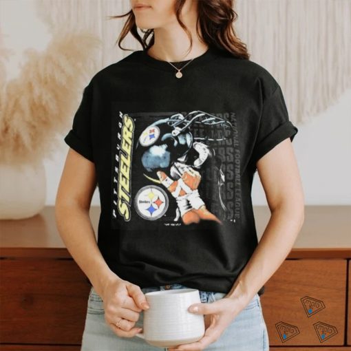 Vintage 1996 Pittsburgh Steelers NFL Logo 7 Graphic T Shirt