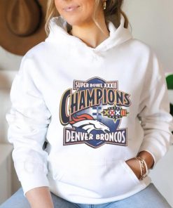 Vintage 90s Denver Broncos Super Bowl 32 XXXII Champions Logo 7 Jersey Shirt