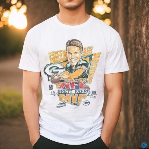 Vintage 90’s Green Bay Packers Brett Farve MVP Caricature T shirt