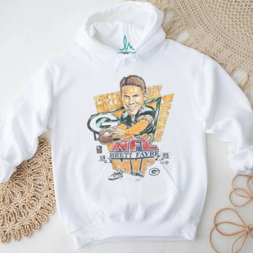 Vintage 90’s Green Bay Packers Brett Farve MVP Caricature T shirt