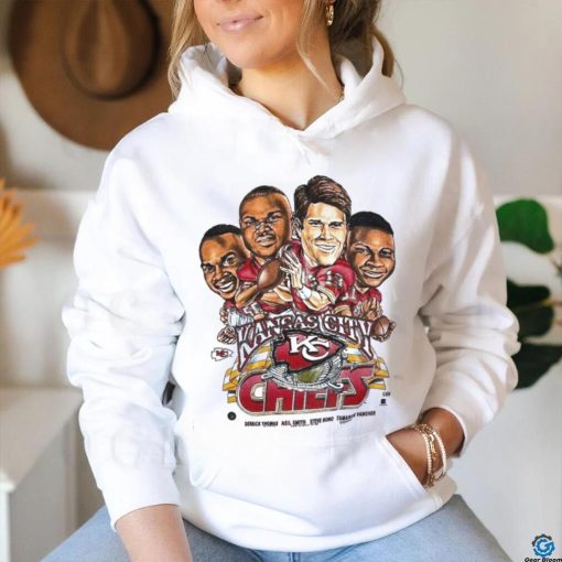 Vintage 90’s NFL Kansas City Chiefs Marcus Allen Caricature Crewneck shirt