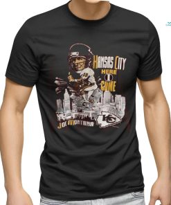 Vintage 90s NFL Salem Joe Montana Kansas City Chiefs Caricature Shirt