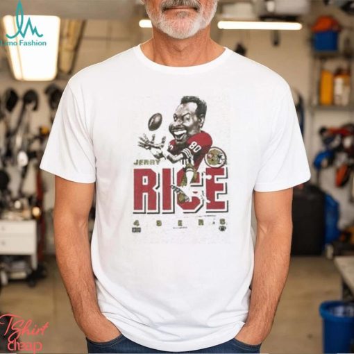 Vintage 90s NFL San Francisco 49ers Jerry Rice Caricature T Shirt