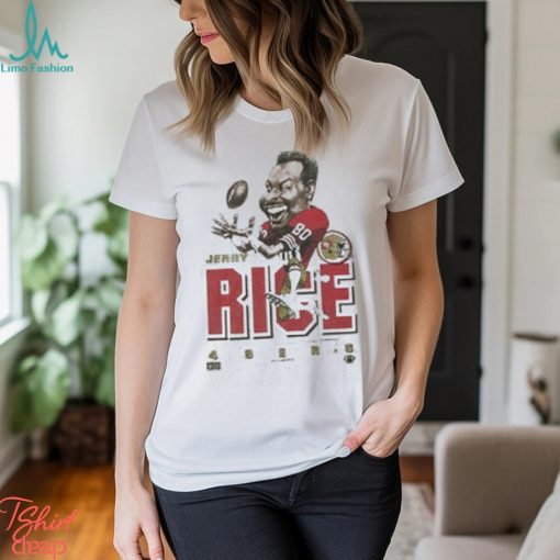 Vintage 90s NFL San Francisco 49ers Jerry Rice Caricature T Shirt