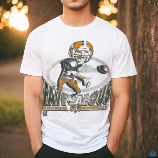 Vintage Brett Favre Green Bay Packers Caricature T shirt