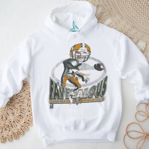 Vintage Brett Favre Green Bay Packers Caricature T shirt