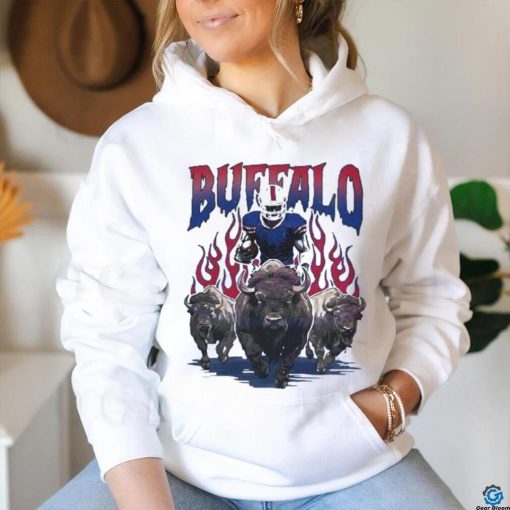 Vintage Buffalo Bills Football Skeleton 2024 T Shirt