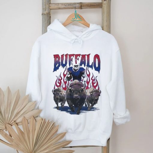 Vintage Buffalo Bills Football Skeleton 2024 T Shirt