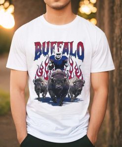 Vintage Buffalo Bills Football Skeleton 2024 T Shirt