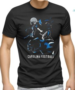 Vintage Carolina Football Art Game Day T Shirt