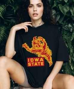 Vintage Cyclones Retro Mascot Logo Iowa State T Shirt
