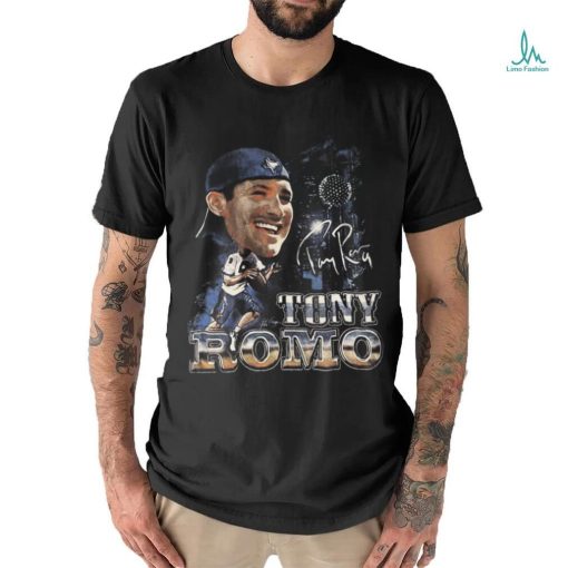 Vintage Dallas Cowboys Tony Romo Caricature NFL Football Graphic T Shirt