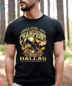 Vintage Dallas Super Bowl Champions 2024 Gold RushT Shirt