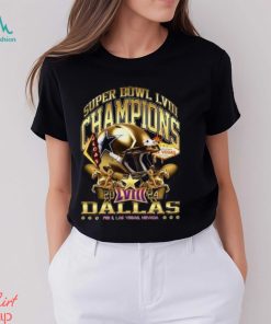 Vintage Dallas Super Bowl Champions 2024 Gold RushT Shirt