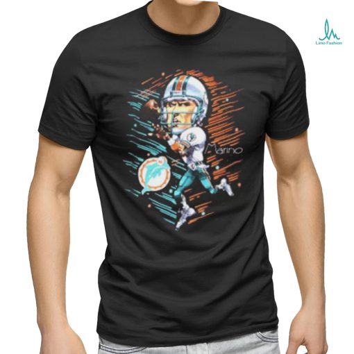 Vintage Dan Marino Miami Dolphins Caricature T shirt