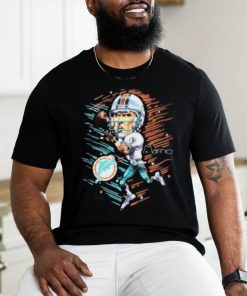 Vintage Dan Marino Miami Dolphins Caricature T shirt
