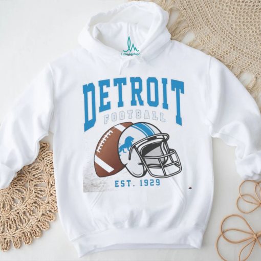 Vintage Detroit Football Crewneck shirt