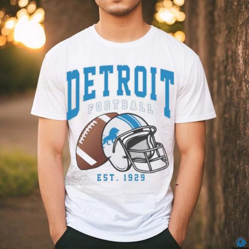 Vintage Detroit Football Crewneck shirt