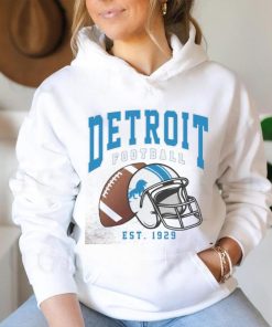 Vintage Detroit Football Crewneck shirt