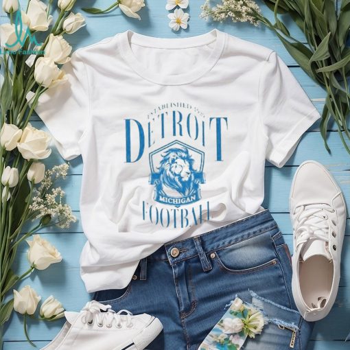 Vintage Detroit Football T Shirt