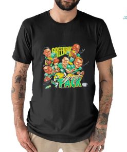 Vintage Green Bay Packers Caricature T Shirt