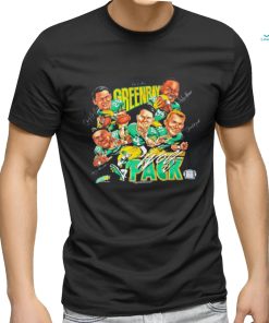 Vintage Green Bay Packers Caricature T Shirt