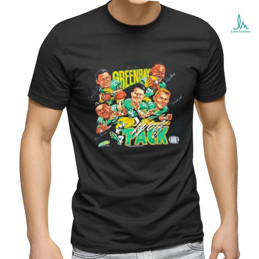 Vintage Green Bay Packers Caricature T Shirt