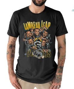 Vintage Green Bay Packers Lambeau Leap Caricature Football NFL Shirt