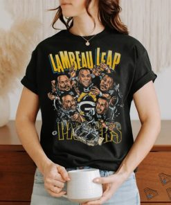 Vintage Green Bay Packers Lambeau Leap Caricature Football NFL Shirt