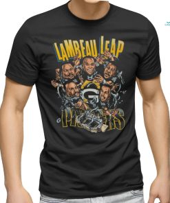 Vintage Green Bay Packers Lambeau Leap Caricature Football NFL Shirt