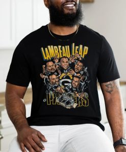 Vintage Green Bay Packers Lambeau Leap Caricature Football NFL Shirt