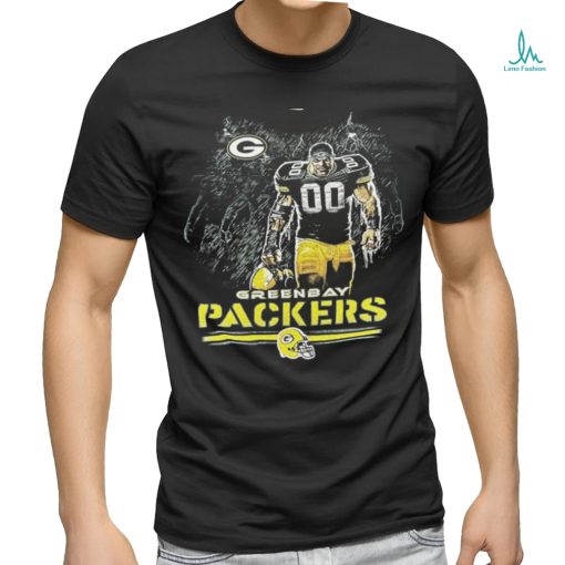 Vintage Green Bay Packers NFL FOOTBALL Caricature T SHIRT